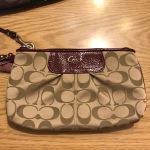 Coach wristlet